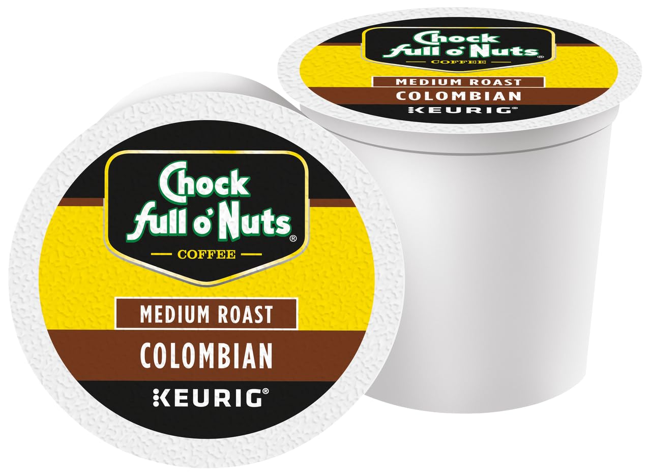 Amazon.com: Chock Full o'Nuts Colombian Coffee, Compatible with
